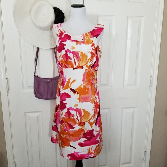 Calvin Klein Dresses & Skirts - Tropical print dress from Calvin Klein size 10